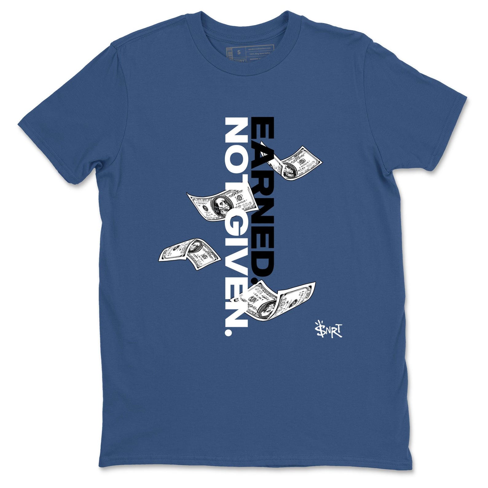 Earned Not Given Graphic Tee, Streetwear Fashion M