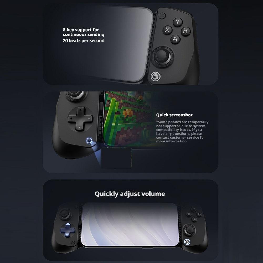 Stretching Game Controller IOS Android Type-C Mobile Game Controller Peripheral For Mobile Games
