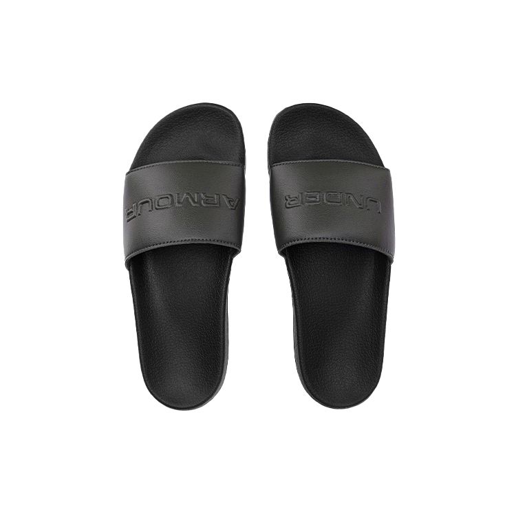 Under Armour Core Remix 2 Simple Casual Slippers Men Footwear Black 3023774-101