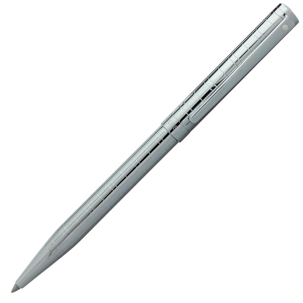 Sheaffer Medici Chrome Fountain Medium Officially Imported Pen, Nib, ITS9237PN-M, Dual-Use,