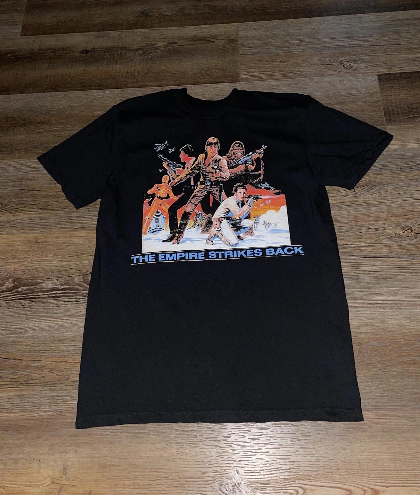 Star Wars The Empire Strikes Back Graphic Movie Shirt  Mens T-Shirt Tee Top Unisex Black 4XL