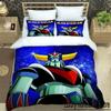 UFO ROBO GRENDIZER GOLDORAK Sengetøy Sett Dynetrekk Sengesett Dynetrekk Putetrekk Dyne king Queen Size Gutter Voksen Sengetøy