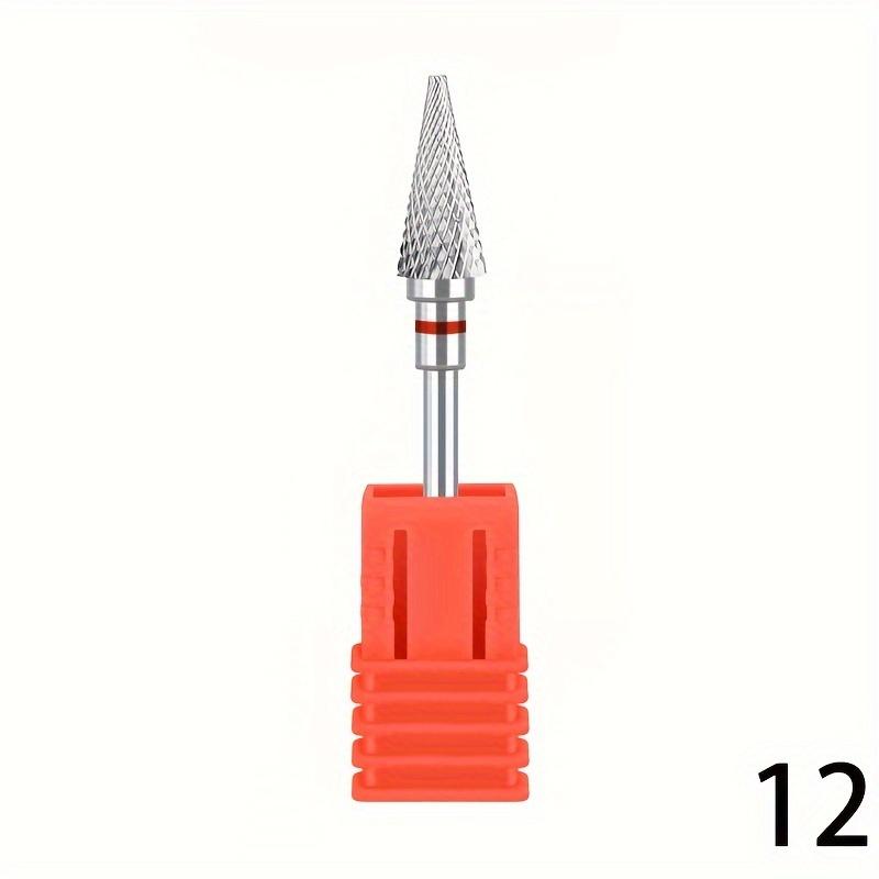1 Pc Tungsten Carbid Nail Drill Bits Electric Manicure Drill Accessory Milling Cutters for Nail Gel Polish Remover Nail Tools