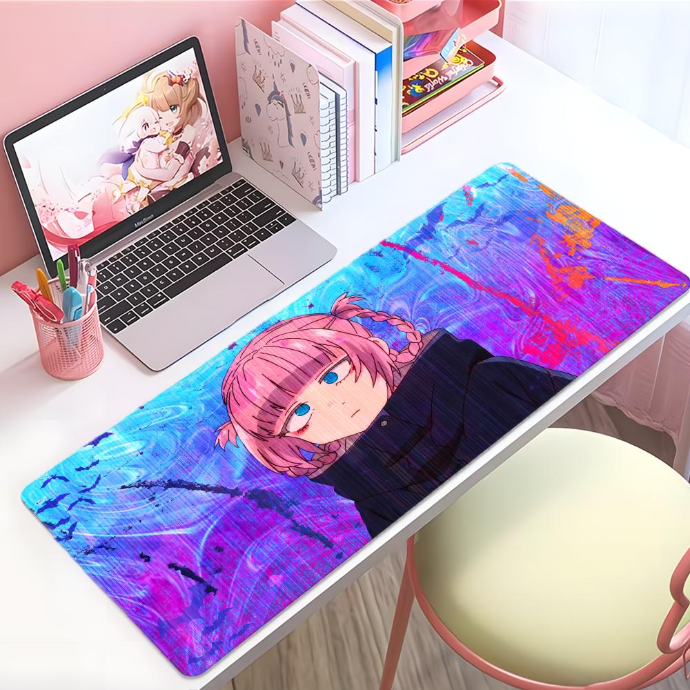Anime Yyofukashi No Uta Nanakusa Nazuna Mouse Pad Large Thick Desk Pad Stitched Edges Gaming Mouse Mat For Pc