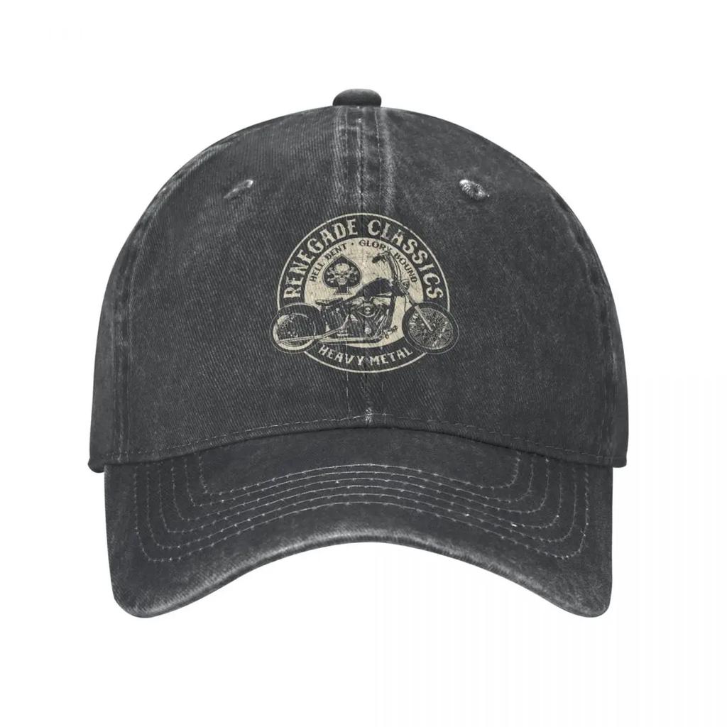 Glorys Bounds Motorcycle USA Harleys Men Women Baseball Caps Distressed Washed Hats Cap Vintage Outdoor Gift Sun Cap