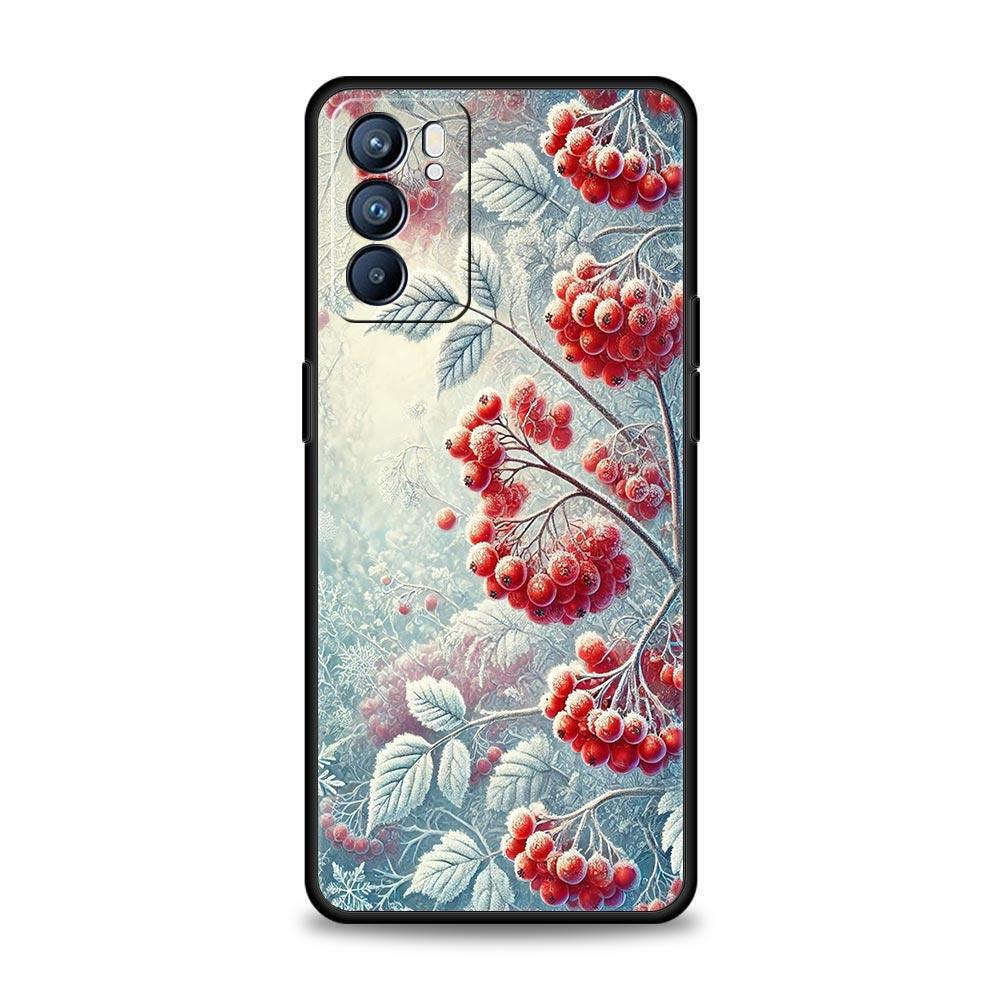 Oil Painting Flowers Pattern Design Phone Case For Oppo Reno 13 12 11 10 7 F Find X5 X6 A98 A80 A79 A78 A57 A54 A17 Pro Soft TPU