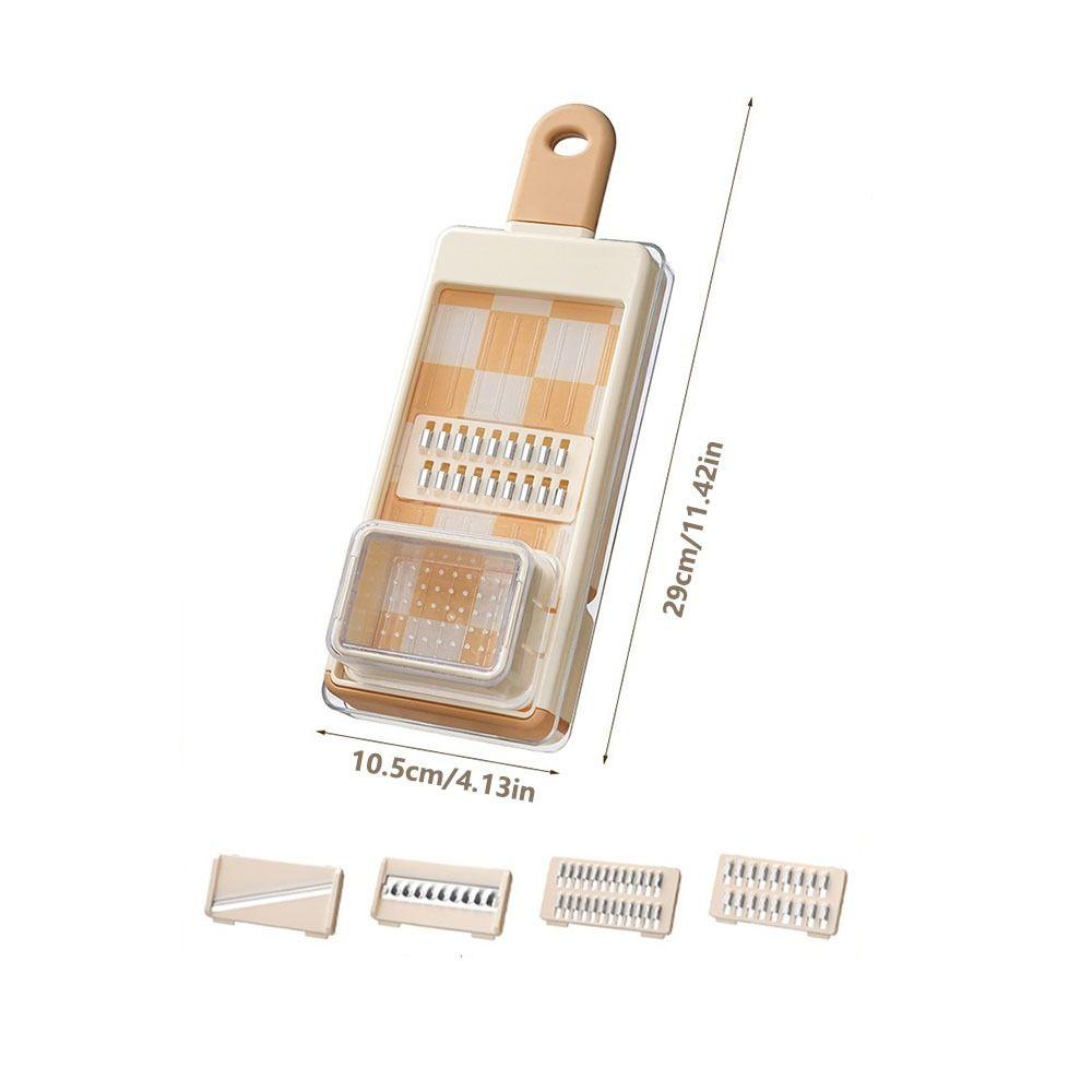 Washable Vegetable Fruit Slicer Manual Operation Potato Chopper Food Grater  Household Use