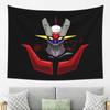 Mazinger Z Goldorak Actarus Grendizer Mask Tapestry Wall Hanging Aesthetic Home Decor Tapestries for Living Room Bedroom