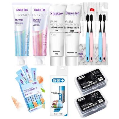Saky Whitening Enzyme Färberdistel Mundpflege-Set