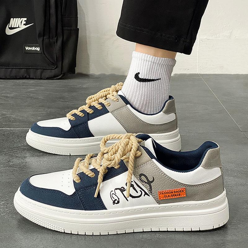 Herbst neue lässige flache Schuhe Studenten Low-Top Sports kleine weiße Trendschuhe