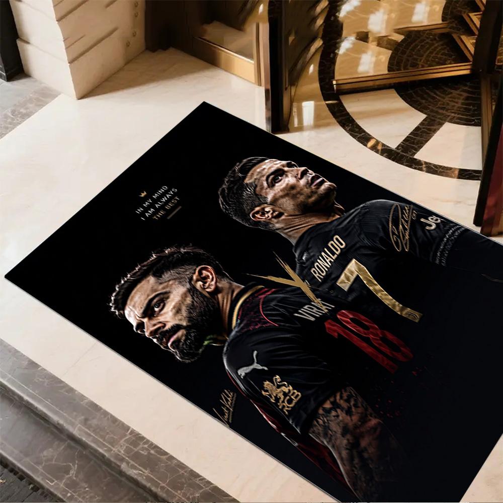 Cristiano Ronaldo's Legacy Area Rug Suitable for Outdoor Decorate Room Hallway Game Room Anti-slip Rug Decorate Offices Gift for Festivals