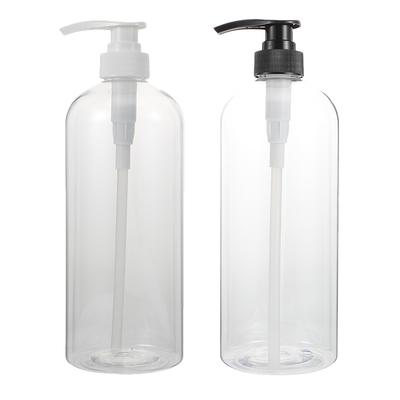2 ks Plnitelných lahviček s pumpičkou Designové dávkovače šamponu Průhledné dávkovače mýdla 300/1000 ml