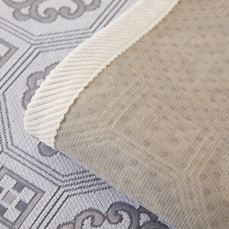 Chenille Jacquard Sofa Cover Anti Slip Solid Color Sofa Towel Decoration Home Furnishing Universal for All Seasons Sofa Cushion