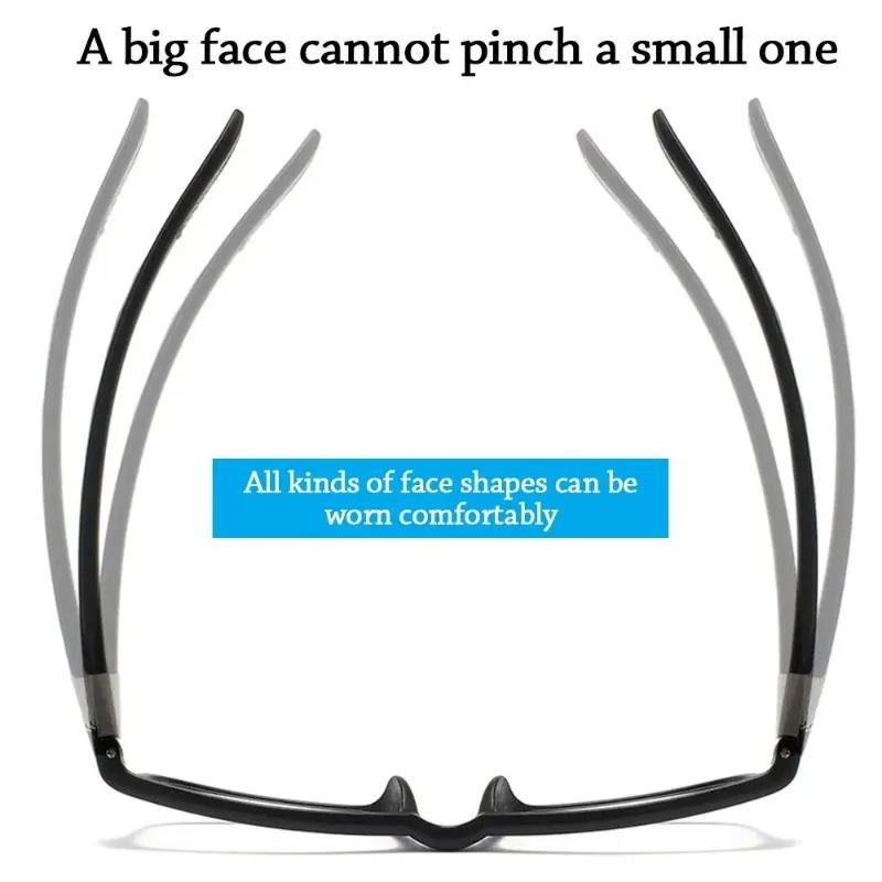 Reading Glasses Men Women Sports Anti-Blue Light Reading Eyewear Black Red Frame Presbyopia Eyeglasses +100 To+400 Glasses