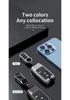 Metal Key Case for Toyota Camry, Crown, Reiz, Prado, Land Cruiser - Snap Button Design