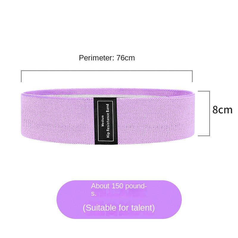 

Yoga Belt Stretch Boost Strengthening Non-Slip Workout Elastic Hip Color Latex Silk Ring Resistance Band High Quality Practical Daily Use