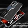 Plating TPU Leather Supercar Frosted Full Coverage Phone Case For Samsung Galaxy S26 Ultra 5G, Stylish Anti-Scratch Protective Cover