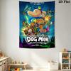 Dog Man Part Dog Part Man All Hero Tapestry Wallmounted Background Cloth Home Decor Soft Christmas Gift
