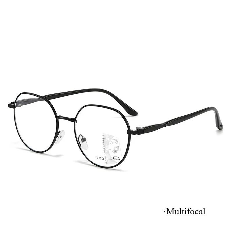 

Ultralight Metal Frame Reading Glasses Women Outdoor Photochromic Multifocal Presbyopia Eyeglasses Men Anti Blue Light Eyewear 3.5