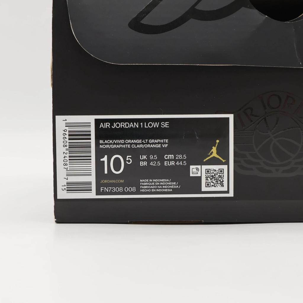 FN7308-008 Nike Air Jordan 1 Low SE Vivid Orange (Men's)