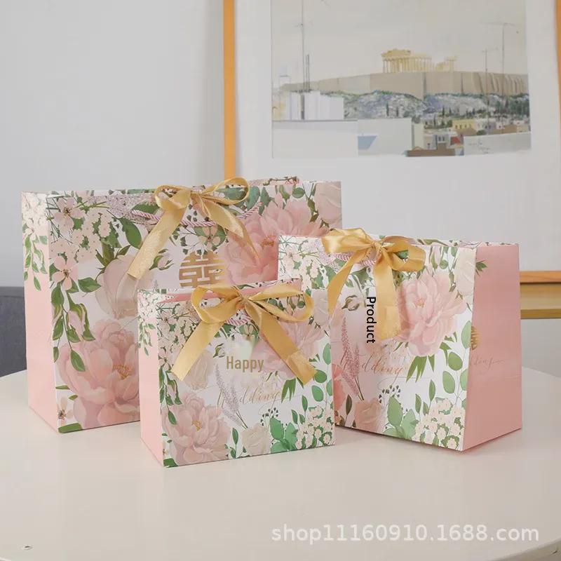 2023 Stylová suvenýrová papírová dárková taška - Špičková, módní taška na dárky