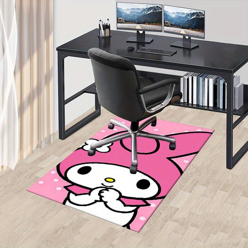 

1pc Sanrio Melody Mermaid Printed Office Carpet Rectangle Rug Under The Table,Perfect Room Decor for Living Room, Bedroom, Kitchen, Non-slip Floor Mat 60cm by 90cm