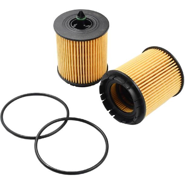 

PF457GO 2pcs Oil Filter 12605566 Compatible with Buick Regal 2.4L 2011-2017 Allure 2.4L L4 2010, GMC Terrain 2.4L 2010-2017, Chevy Cobalt 2.2L