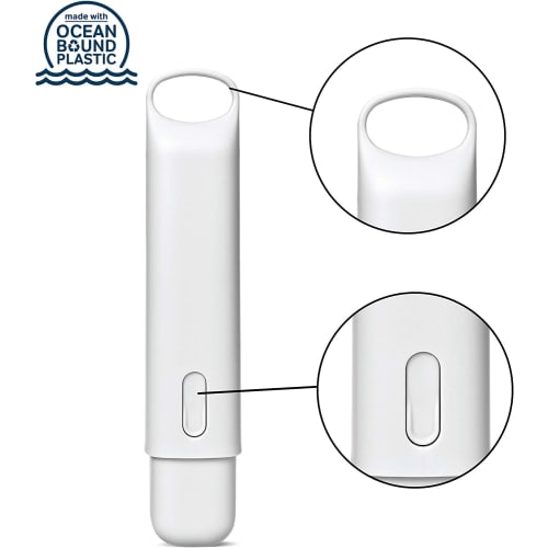 Hip with Purpose Cutlery Set with Case I Portable, Reusable and Durable Utensil Set for Lunchbox | Made from Ocean Bound Plastic | Includes Knife, For