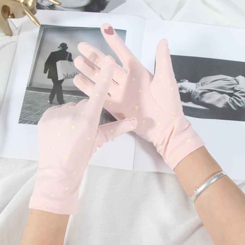 

Солнцезащитные перчатки женские с защитой от УФ-лучей для вождения летние хлопковые с сенсорным экраном тонкие дышащие эластичные ветрозащитные перчатки для езды.