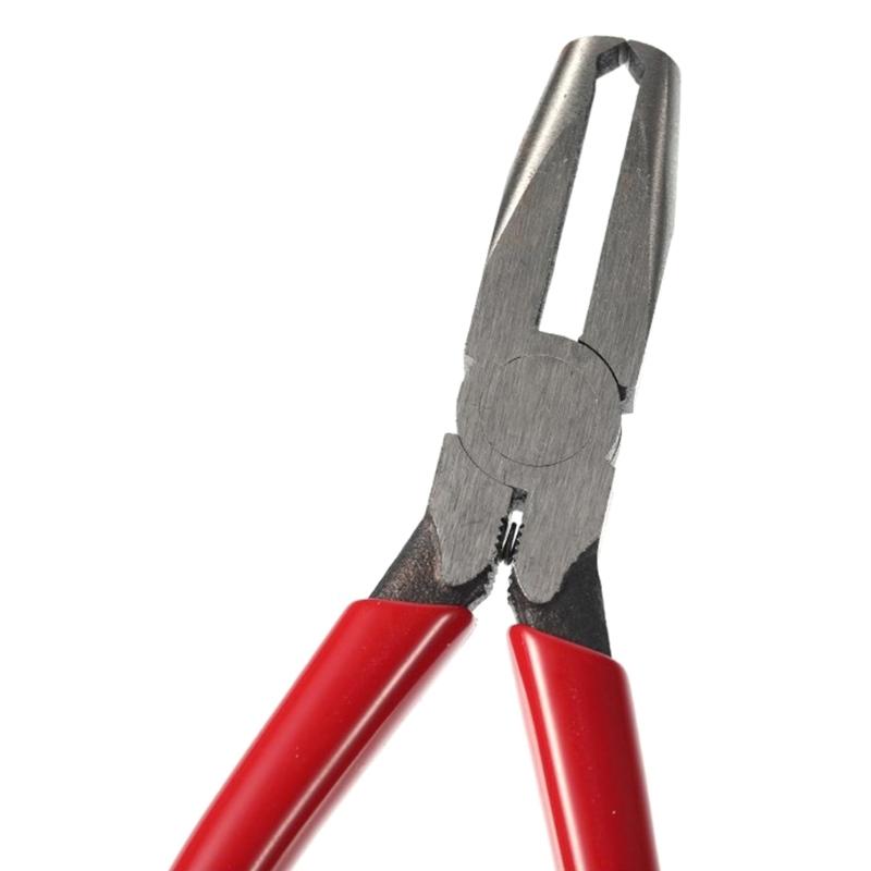 Guitar Fret Puller Plier 6Inch Steel Guitar Plier Wire Puller Fret Tool for Stringed Instrument with Ergonomic Handle