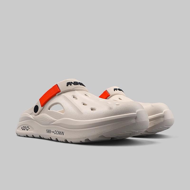 Klasické letní dřeváky Pánské pantofle Prodyšné zahradní boty Venkovní pohodlné plážové pantofle Domácí pantofle Protiskluzové pantofle