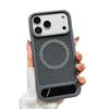 iPhone16 Sommer Waben-Wärmeableitungs-Hülle für Apple 17 Pro Max mit unsichtbarem Ständer und Magnetschutz für iPhone 14/15.