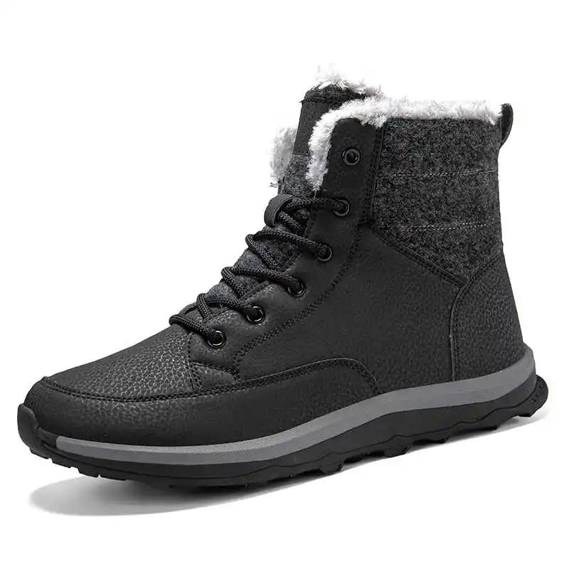 Legitimate Leather Snow Boots Boot Boots Woven Loafers Shoes Men Original Men's Sneakers Luxury Brand Sports