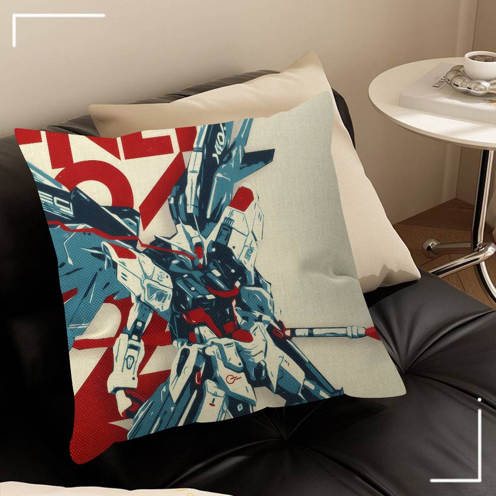 Anime cool g-g-GUNDAM classic  Maple Design Cushion Cover Happy Autumn Harvest decor Holiday Decorati Pillow Cover