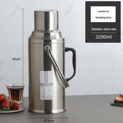 HANDUNYOU 3.2L Stainless Steel Vacuum Flask