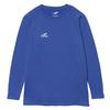 Warm Sports Innerwear Shirt FTE0030 Blue Size O [Finta] Men's Long-Sleeve (2100)