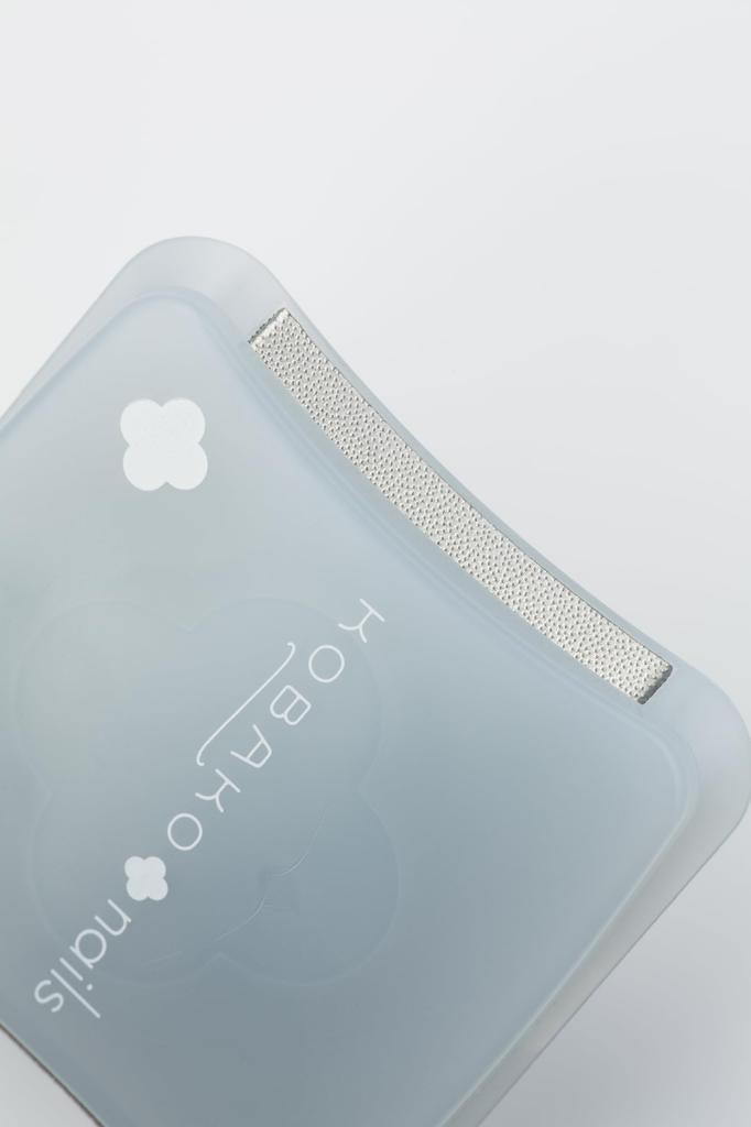 KOBAKO Compact Nail Nail Nail Nail Coarse and Fine Kai PQ3276 File, File, Polisher, Care, Grit, Portable, Palm-Sized,