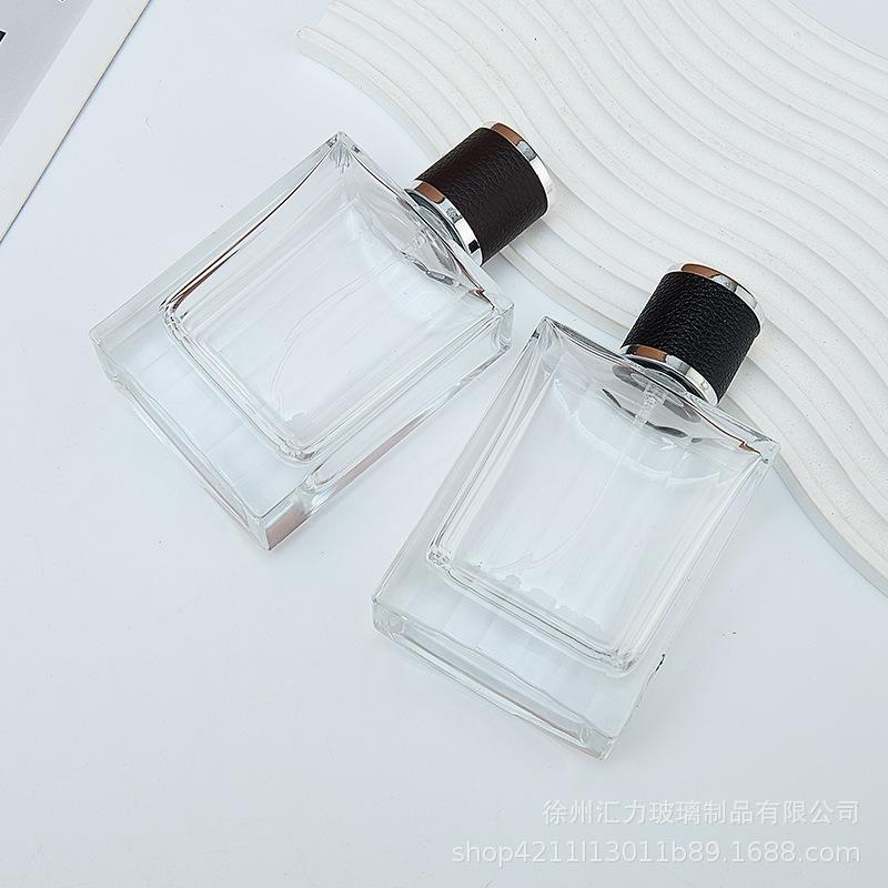 100ml Large-Capacity High-End Glass Spray Perfume Bottle for Private Fragrance Decanting and Major Brands