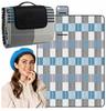 [PACZB] Large Beach Picnic Blanket with Aluminum Insulation 200x200cm D736