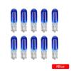 10pcs W2W T5 12v 1.2w Car Halogen Lamp Instrument Lights Dashboard Bulb Auto Interior Light Car Styling Blue Red Amber Yellow