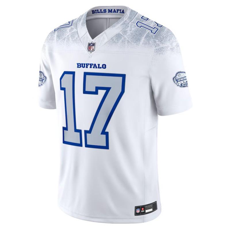 Buffalo Bills Dion Dawkins Jersey White 17 4 87 NFL Football Fan Apparel Mens Stitched