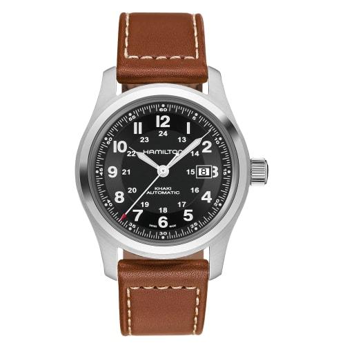 Hamilton Khaki Field Auto H70555533 Men's Watch, Officially Guaranteed, Imported
