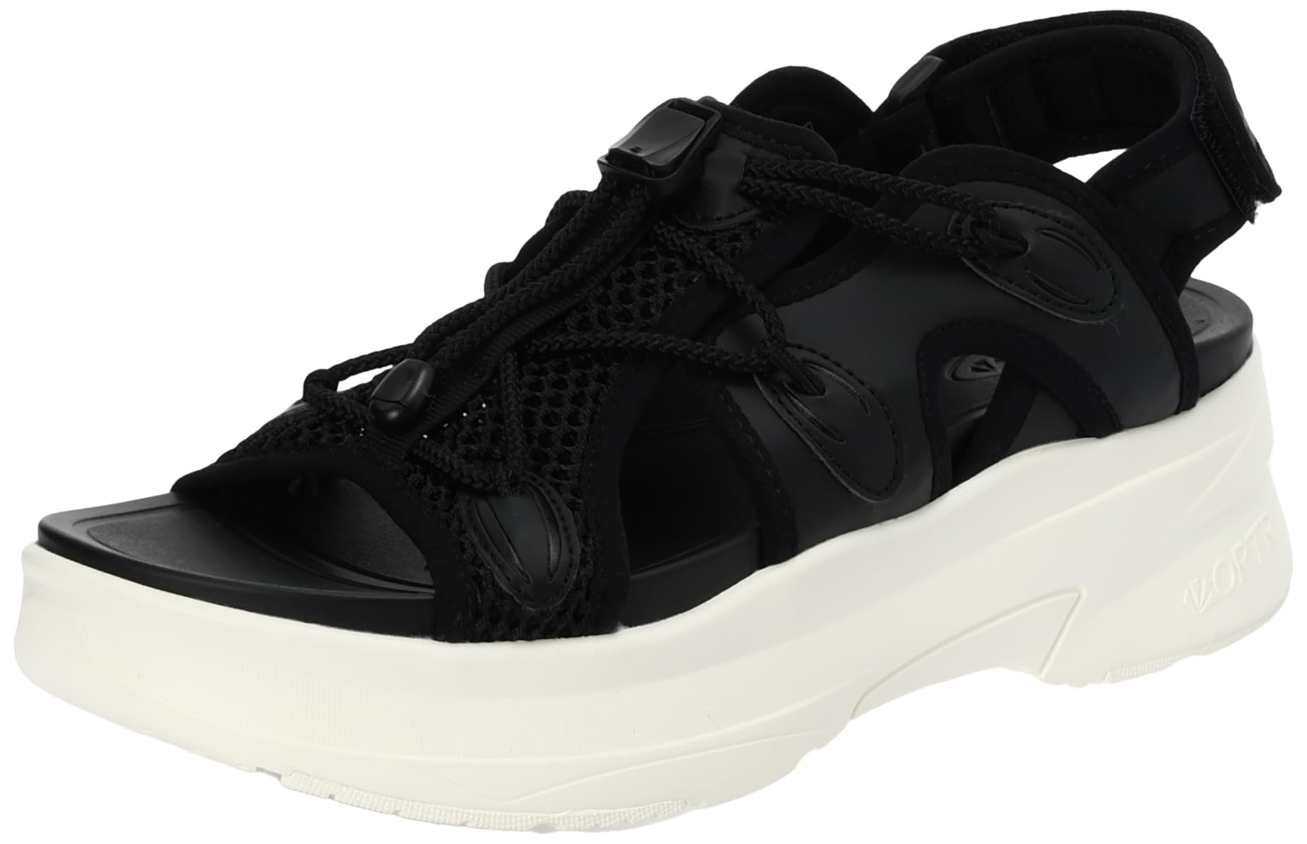 

Oriental Traffic Sports Platform Soft and Adjustable Mesh Available in Plus and Small Sizes OT3213 Women s Sandals, Sole, Comfortable, Strap, Sizes, чёрный
