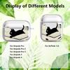 Cute Cat Clear Earphone Cases Cover Case For Airpods 4 Pro3 Pro2 1 Pro 3 2