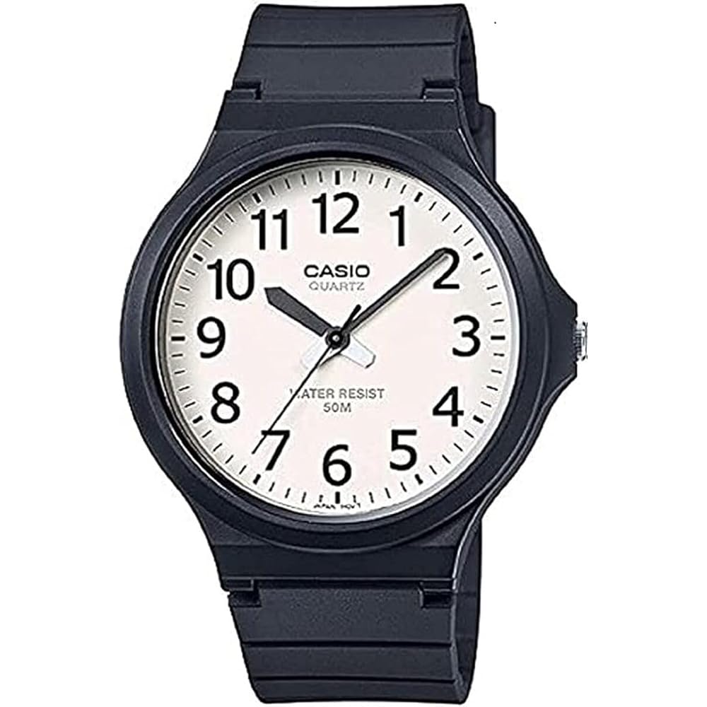 Casio MW-240-7B Basic Analog White Kids Men s Watch Casual Style Waterproof