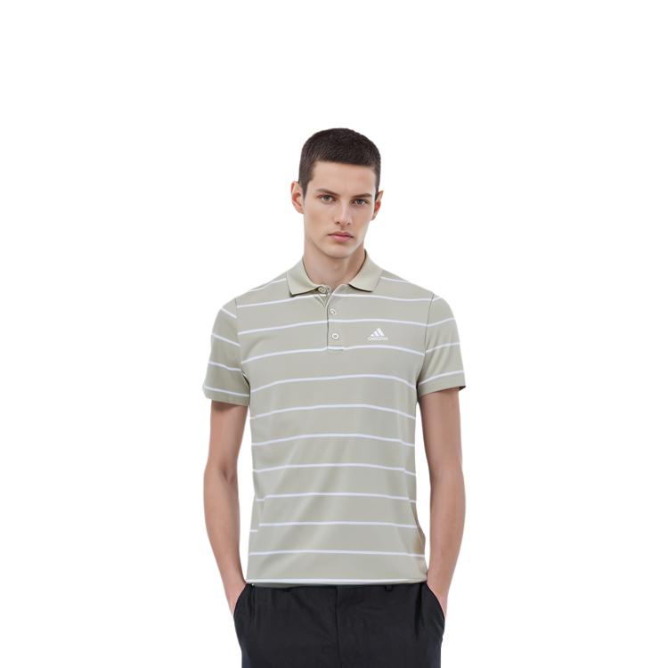 adidas Future Icons Stripe Polo Shirt Polo Shirt Men's Light Gray IT3921