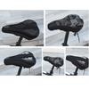 Bike Saddle Cover Silicone Padded Waterproof Bike Seat Cover Improved Comfort Breathable Anti-Slip Bicycles Seat Cushion