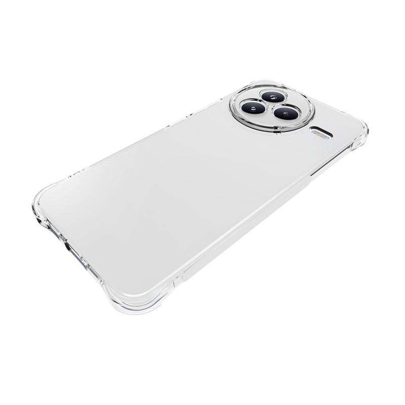 For Xiaomi Civi 5 Pro 5G Case WANLONFENG WL Series 2.0mm TPU Phone Cover with Tempered Glass Film