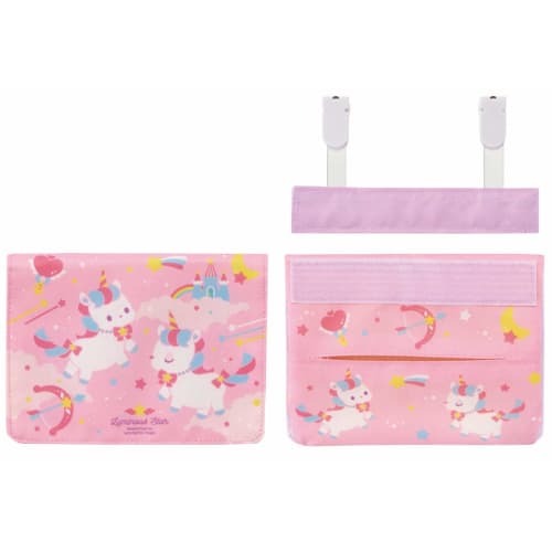 Skater Outing Pocket Pouch Pochette Unicorn Height 11 X Width 14 X Depth 3cm ODKP1-A