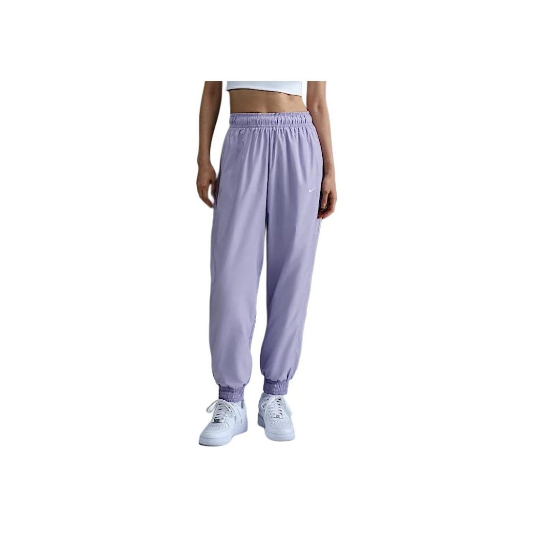 

Nike Solid Color Mid-Rise Loose Fit Jogger Pants Women bottoms Light-Purple FV7661-533 S